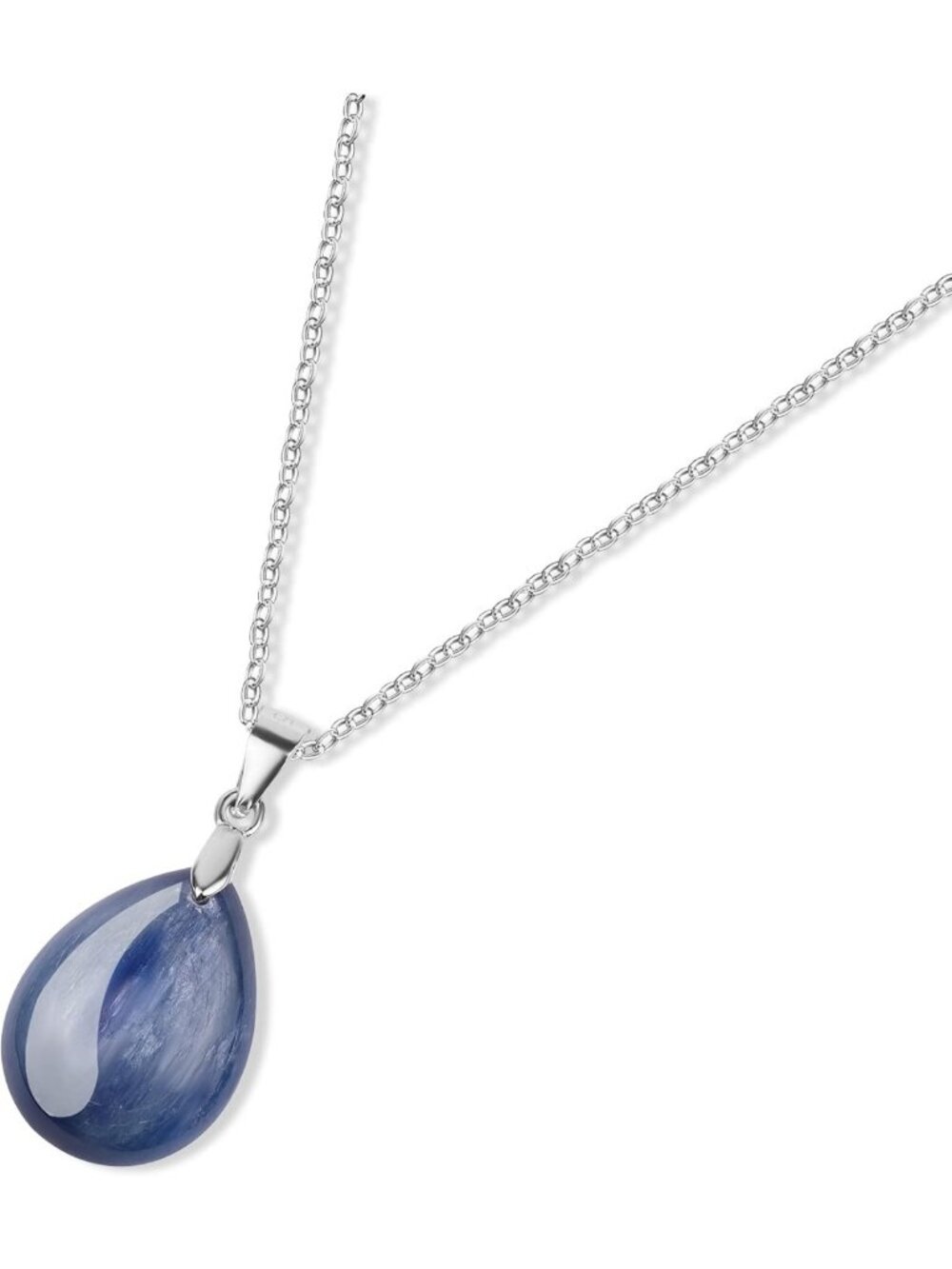Elegant Teardrop Crystal Pendant Necklace for Women - Dazzling Jewelry Accessory